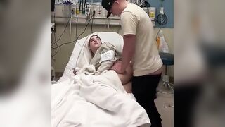 متناكة عيانة فى المستشفة جوزها مش راضى يرحمها سكس مصري  وشغال نيك فيها هيا ومريضة