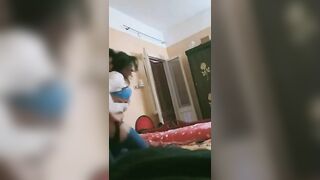 الجزء الثالث شرموطه جابت صاحبها البيت ينيكها نايمها علي بطنها سكس مصري  و لحس كسها و طيزها و فشخ كسها و طيزها نيك
