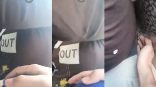 ركبين مكروباص و فضل يلعب في بزاز البنت اللي جنبوا لاقها عجبها الموضوع فضل يلعب في كسها