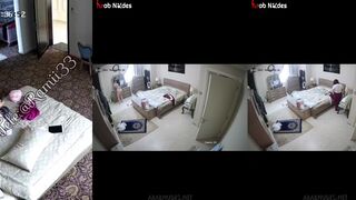 شرموطه ممحونه  ابنها خبط  سكس مصري عليها  طلعتوا ملط بزبزاها   و فضلت رايحه جايه قداموا من غير هدوم