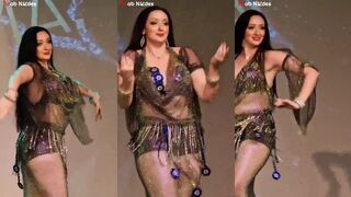 رقص شرقي نااار اول مره  سكس مصري هتشوفوا في حياتك مع الاستعراضيه ميارا اللبوه وسطها هزاز مش بيفصل جامده فشخ لبوه روسيا