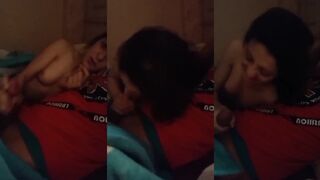 الهايجه نايمه جنبي  ومسك زبري عماله تلعب سكس مصري  فيه مسكتها من شعرها و دخلت زبري كله في بوقها وهي تقولي لا مش هقدر