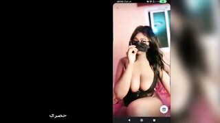 اللبوه السعوديه القحبه حلا فاتحه لايف تانجو ضرب نااار موقع بزازي  قعده لابسه بيبي دول اسود و عماله تهز في بزازها الكبيره