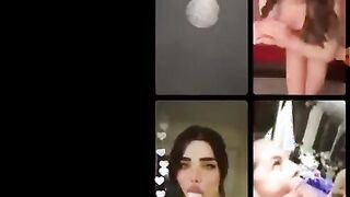 اللبوه ايه خلف طالعه لايف سكس مصري  مع اتنين شراميط ممحونين وحده فشخ الزبر الصناعي مص و التاني طالعه بزبر حبيبها