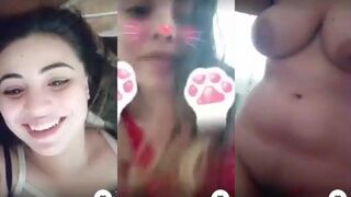 المموس الحيحانه لبوة تانجو لايف دخلتلها وحده شاذه بتحب النسوان  نيج رمت عليها دعم نااار مقابل انها تشوف جسمها كله