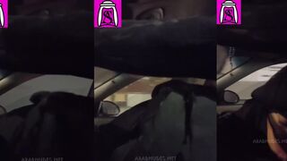 الشرموطه السعوديه القحبه ركبه العربيه مع عشيقها الفحل  نيج مصري  سايق و هي بتمص في زبر و بتفعص في بضانوا لحد ما جبهم